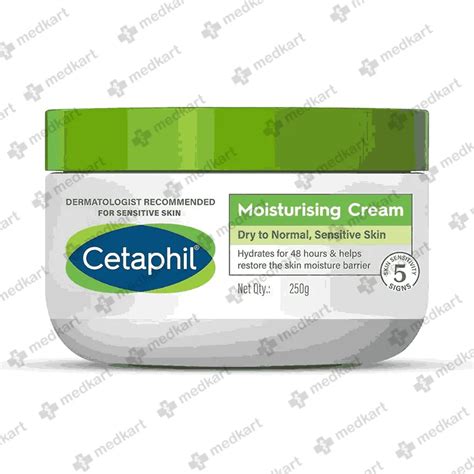 CETAPHIL MOISTURISING CREAM 250 GM Price, Uses, Side Effects ...