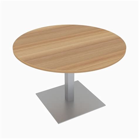 Skutchi Designs 46in. Round Conference Table, 4 Person Table, Square ...