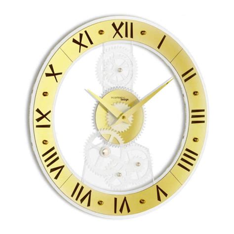Genius Gold Wall Clock by Incantesimo | Just for Clocks