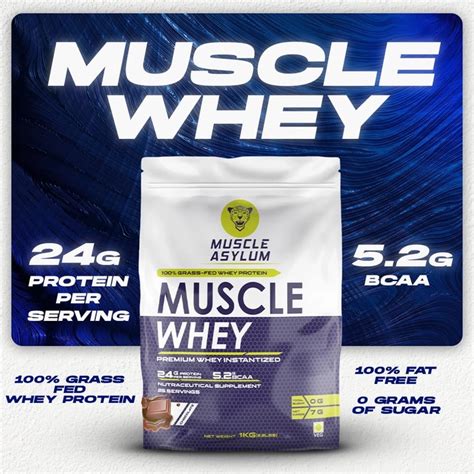 Muscle Asylum > Whey Protein: Sports Nutrition 1 Kg