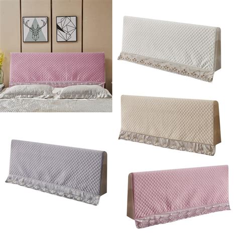 THE STYLE SUTRA Stretchable Bed Headboard Slipcover BedHead Dustproof ...