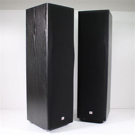 JBL E60 Northridge E Series Floorstanding Speaker Pair Black