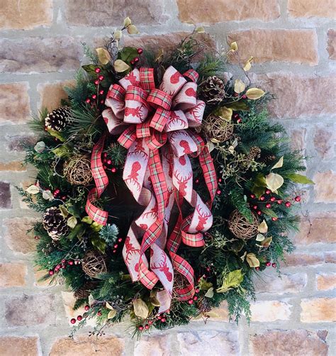 Extra Large Outdoor Wreath For House at Will Purdom blog