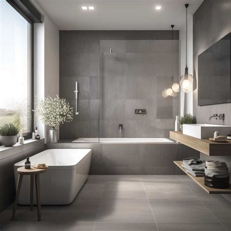 Modern Design Of Bathroom Tiles