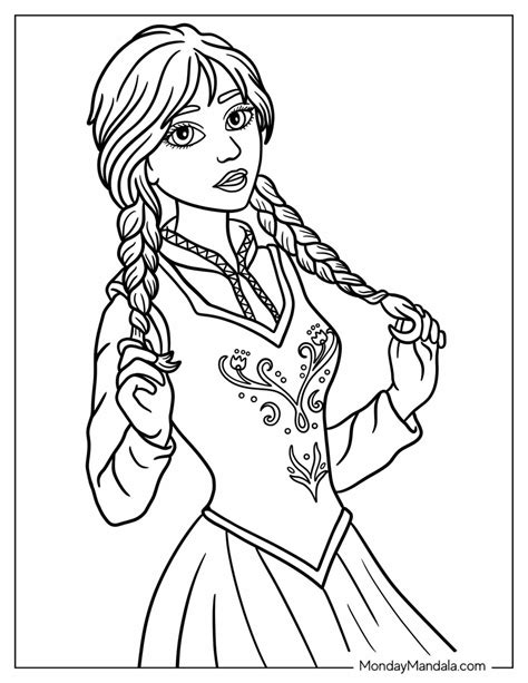 20 Anna Coloring Pages (Free PDF Printables)