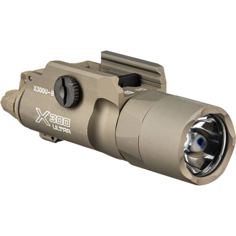 SureFire X300 Ultra LED Weapon Light X300U-B-TN B&H Photo Video