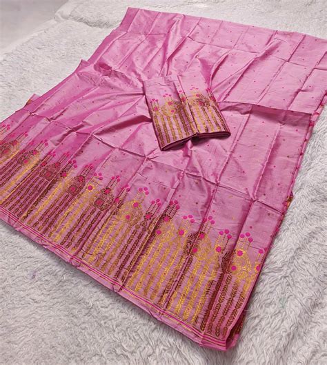Copper Jari Mix Set Mekhela Sador – Chadorkart