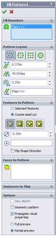Image result for Fill Cut Features Color SolidWorks