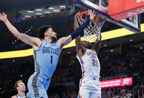 Here is Game 1 time, series schedule for Memphis Grizzlies vs OKC ...