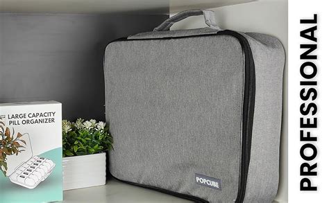 POPCUBE Large Document Organizer Bag,Water-Resistant Travel Storage Bag ...
