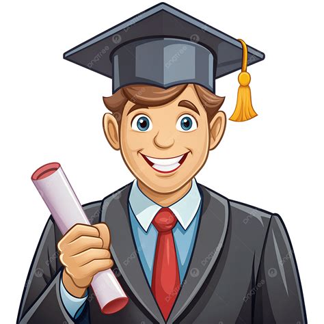 Happy Graduate Clip Art PNG, Vector, PSD, and Clipart With Transparent ...