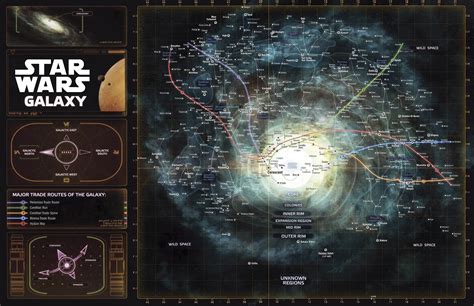 Star Wars Map Poster