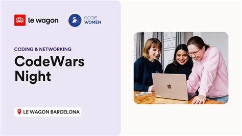 CodeWars Night | Coding challenges with Le Wagon and CodeWomen, Le ...