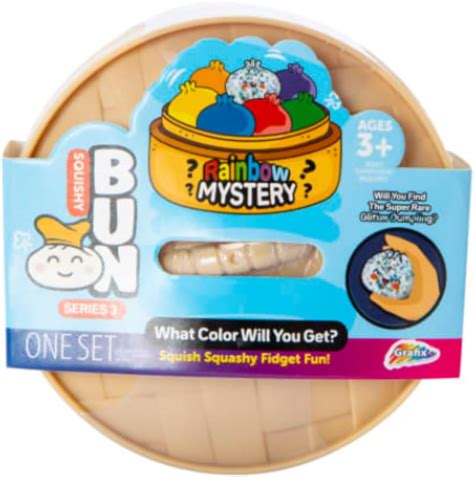 Amazon.com: Squishy Bun Series 3 Rainbow Mystery : Toys & Games