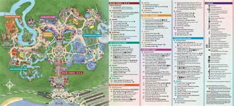 Magic Kingdom Park Map
