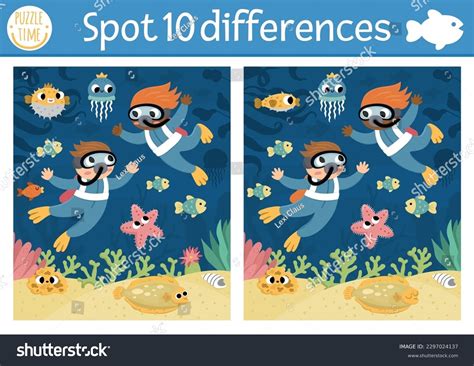 8,745 Spot Differences Game Stock Vectors and Vector Art | Shutterstock