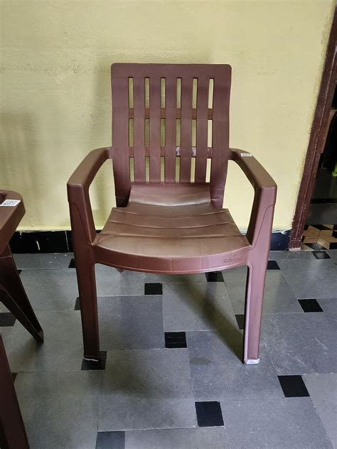 MAHARAJA FORTUNER Matte Glossy Chair for Home & Restaurant Plastic ...