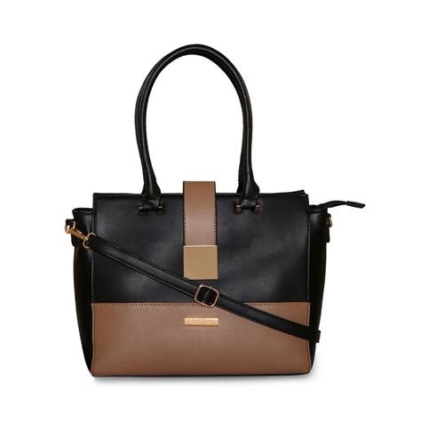 Buy Giordano Women's Black Solid Satchel Online