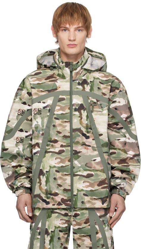 RCOS Khaki Taped Seam Shell Jacket RCOS