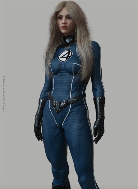ArtStation - Susan Storm Invisible Woman