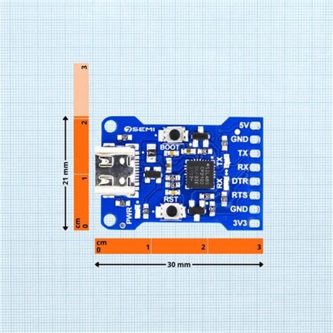 Buy ESP32 / ESP8266 USB-C Programmer – USB to UART Converter Online In ...