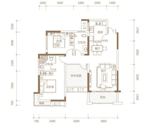 中建福地星城现代简约三室两厅114平米-家装效果图_装一网装修效果图