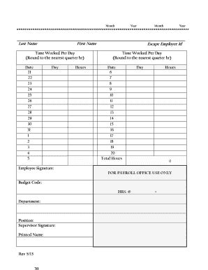 Fillable Online Classified OT/Supplemental Timesheet Fax Email Print ...