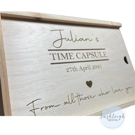TIME CAPSULE KEEPSAKE BOX | BABY | KEEPSAKE BOXES