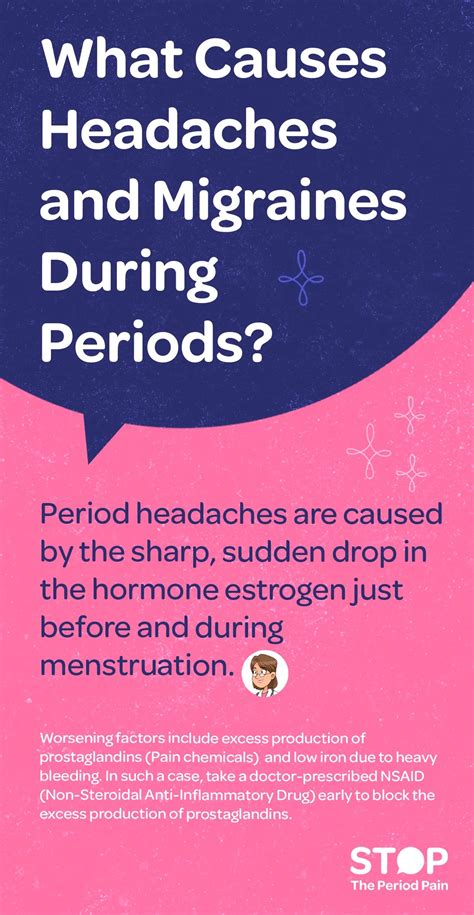 What Causes Headaches and Migraines During Periods?