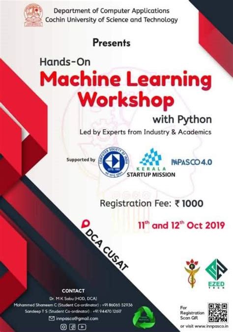 Workshops | DCA CUSAT