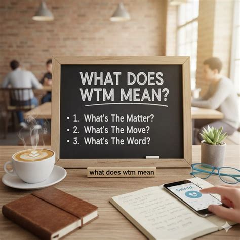 WTM Meaning in Text – What Does WTM Mean in Chat & Social Media?