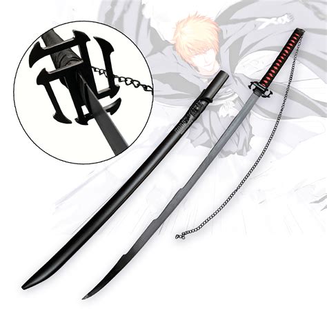 Bleach Ichigo Kurosaki Bankai Tensa Zangetsu Sword - 130cm | Hobby Maniaz