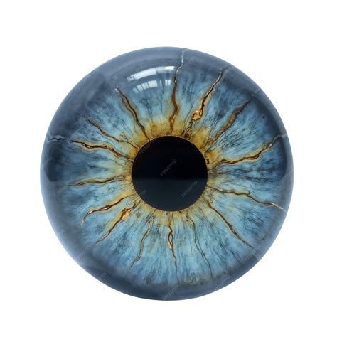 Iris of eye isolated | Premium PSD