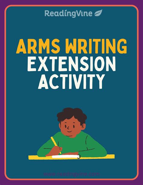 ARMS Writing Extension Activity - ReadingVine