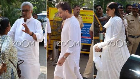 Boney Kapoor, Anil Kapoor Reach Mother Nirmal's Residence For Her Last ...