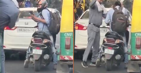Biker Takes Photo of Rash Auto Driver, Gets Beaten Up » Car Blog India