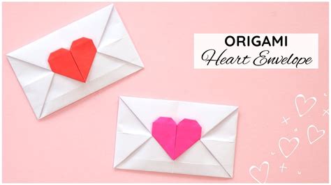 Image result for Origami Heart Envelope Tutorial
