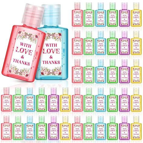 Amazon.com: Gejoy 48 Pack Wedding Hand Sanitizer Bulk Bridal Shower ...