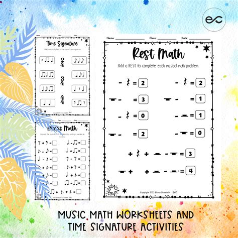 Music Theory Worksheets