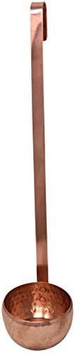 Copper Ladle for Kitchen & Water | Long Handle Spoon, Drawing Water ...