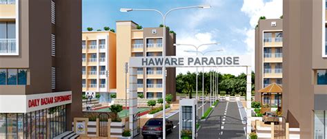 Haware Paradise: 1RK, 1-2BHK & Shops @ Muthaval-Kalyan, Mumbai