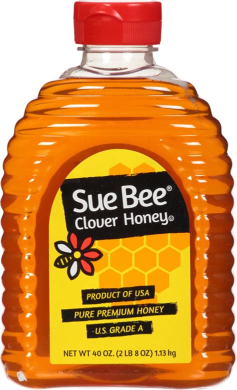 Buy Sue Bee Pure USA Clover Honey, 40 Ounce (2.5 LB) Sue Bee Pure ...