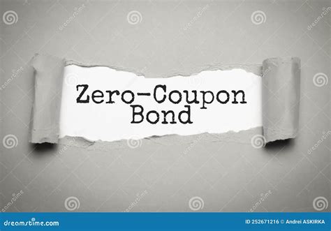 Zero Coupon Debt