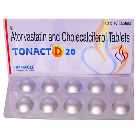 Tonact D 20 Tablet 10's Price, Uses, Side Effects, Composition - Apollo ...