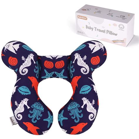 Amazon.com: KAKIBLIN Baby Neck Pillow, Upgraded Baby Support Pillow ...