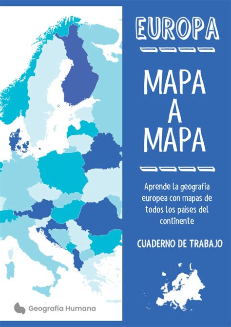 Mapa A Mapa Europa Aprende La Geografia Europea Con Mapas | Desertcart ...