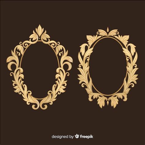 Ornamental vintage logo set | Free Vector
