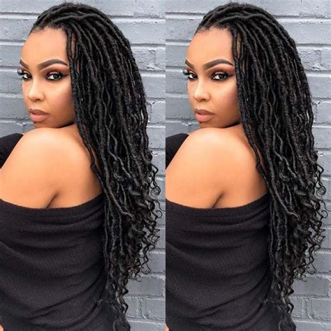 40 faux locs protective hairstyles to try with full guide – Artofit