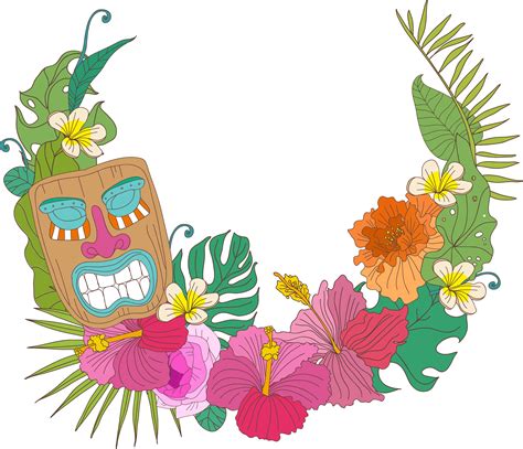Hawaiian Theme Clip Art