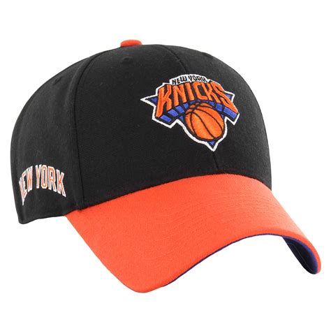 Men's New York Knicks '47 Black/Orange City Edition MVP Adjustable Hat